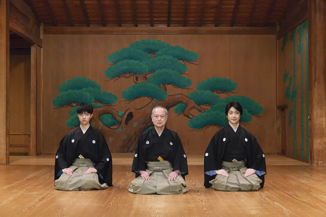 The Three Generations of Nomura Kyogen Family Mansaku, Mansai and Yuki:Divine Dance in Paris